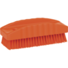 Hygiene 6440-7 nagelborstel oranje, harde vezels, 130mm